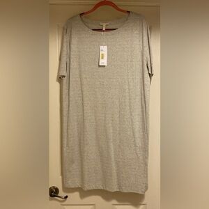 Eileen Fisher Organic Cotton Speckle Knit Dress
